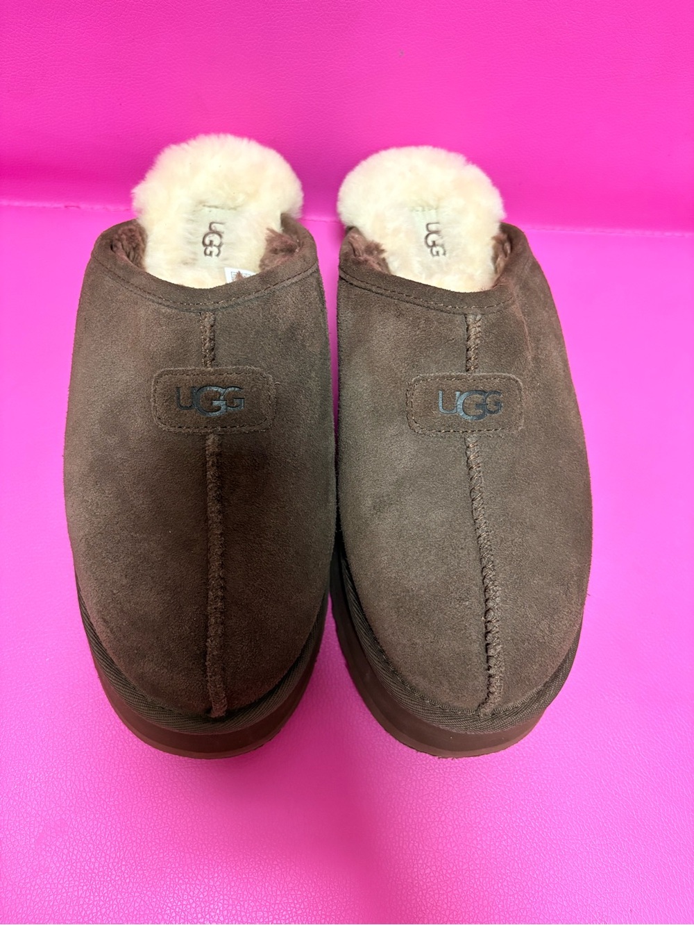 UGG Women's Disquette Platform Clog Slipper